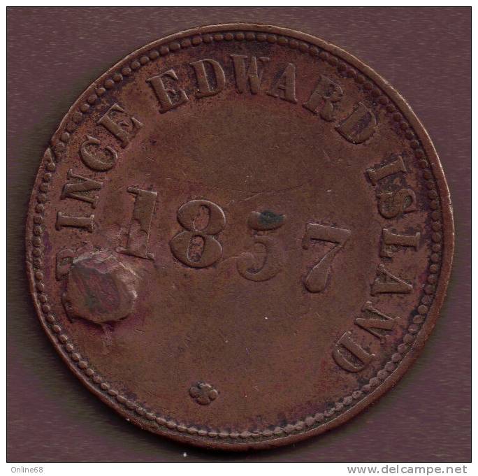 PRINCE EDWARD ISLAND TOKEN 1857 SELF GOVERNMENT AND FREE TRADE. - Monétaires / De Nécessité