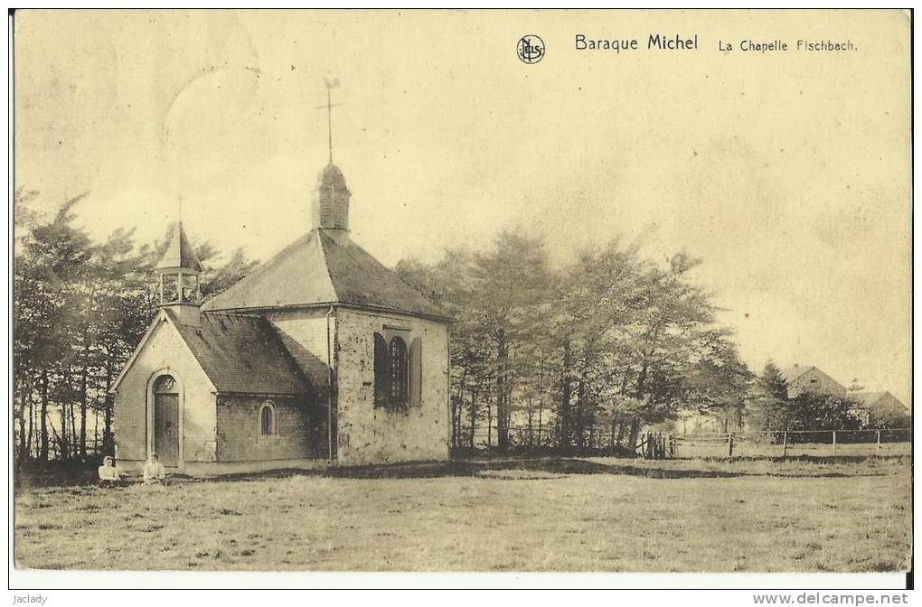 Baraque  Michel -- La  Chapelle  Fischbach.     (2 Scans) - Jalhay