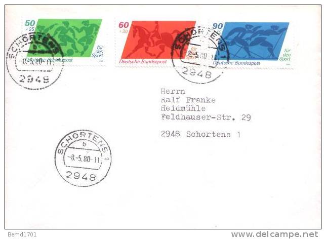 Germany - Mi-Nr 1046/1048 FDC (b338)- - 1971-1980