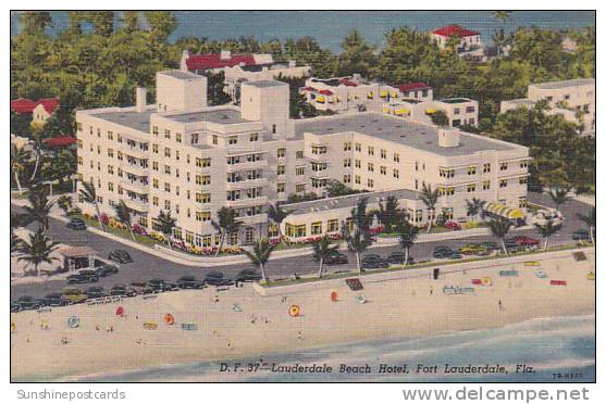 Florida Fort Lauderdale D F 37 Lauderdale Beach Hotel - Fort Lauderdale