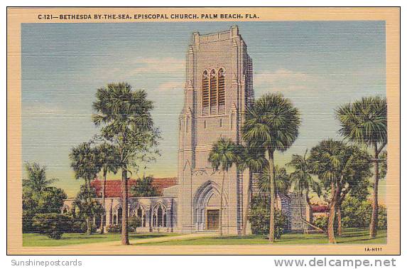 Florida Palm Beach Bethesda By The Sea Episcopal Church - Palm Beach