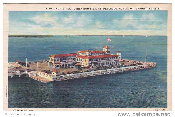 Florida Saint Petersburg Municipal Recreation Pier - St Petersburg