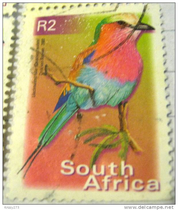 South Africa 2000 Bird Lilacbreasted Roller 2r - Used - Gebraucht