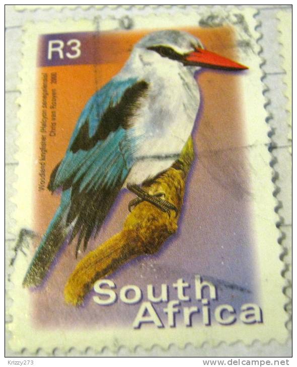 South Africa 2000 Bird Woodland Kingfisher 3r - Used - Oblitérés