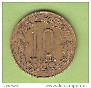 Pièce - Cameroun - Etat De L'Afrique Equatoriale - 10 Francs - 1969 - Kamerun