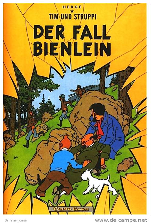 Tim Und Struppi  ,  Comic-Bibliothek Buch - Der Sonnentempel - Der Fall Bienlein - Die Sieben Kristallkugeln - Tim Und Struppi (Tintin)