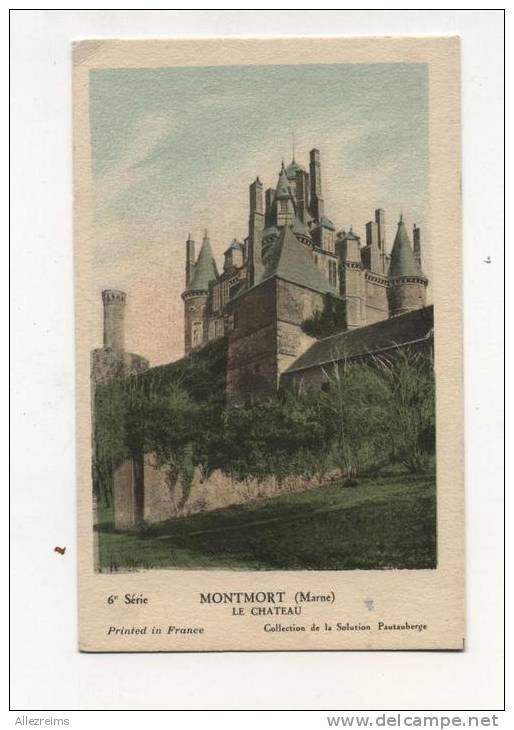 Carte  51 : MONTMORT LUCY  Le Château  A   VOIR !!!! - Montmort Lucy