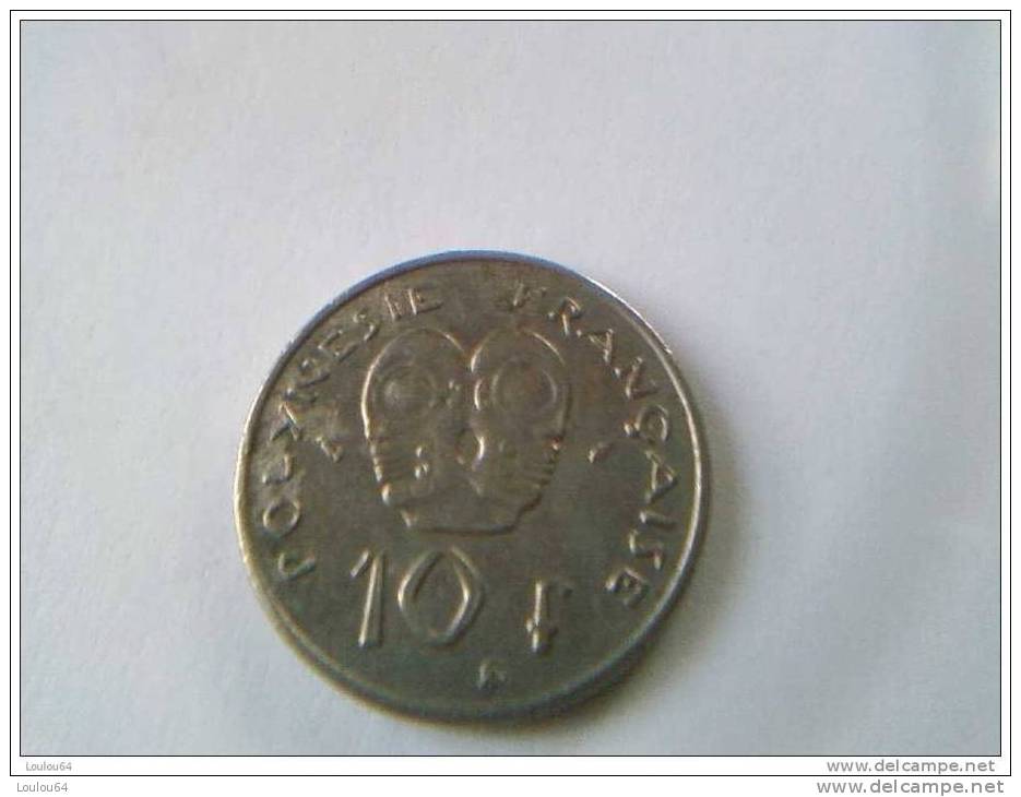 POLYNESIE FRANCAISE - 10 Francs 1983 - Nickel - - Polynésie Française