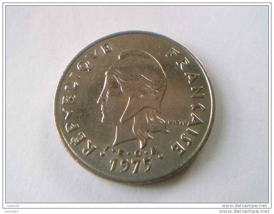 POLYNESIE FRANCAISE - 50 Francs 1975 - Nickel - Sup. - - French Polynesia