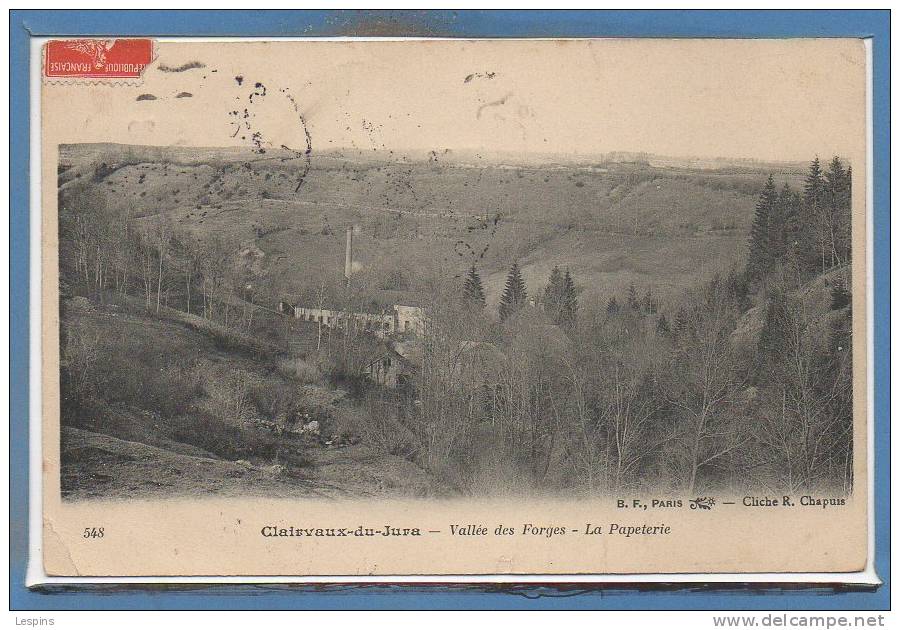 39 - CLAIRVAUX -- Vallée Des Forges - La Papeterie - Clairvaux Les Lacs