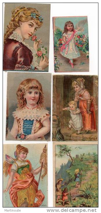 - Lot De 6 Images Anciennes - 749 - Andere & Zonder Classificatie