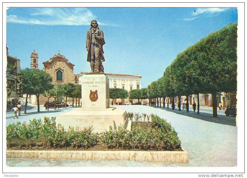 B2881 Bitonto (Bari) - Piazza Margherita - Monumento A Tommaso Traetta / Non Viaggiata - Bitonto