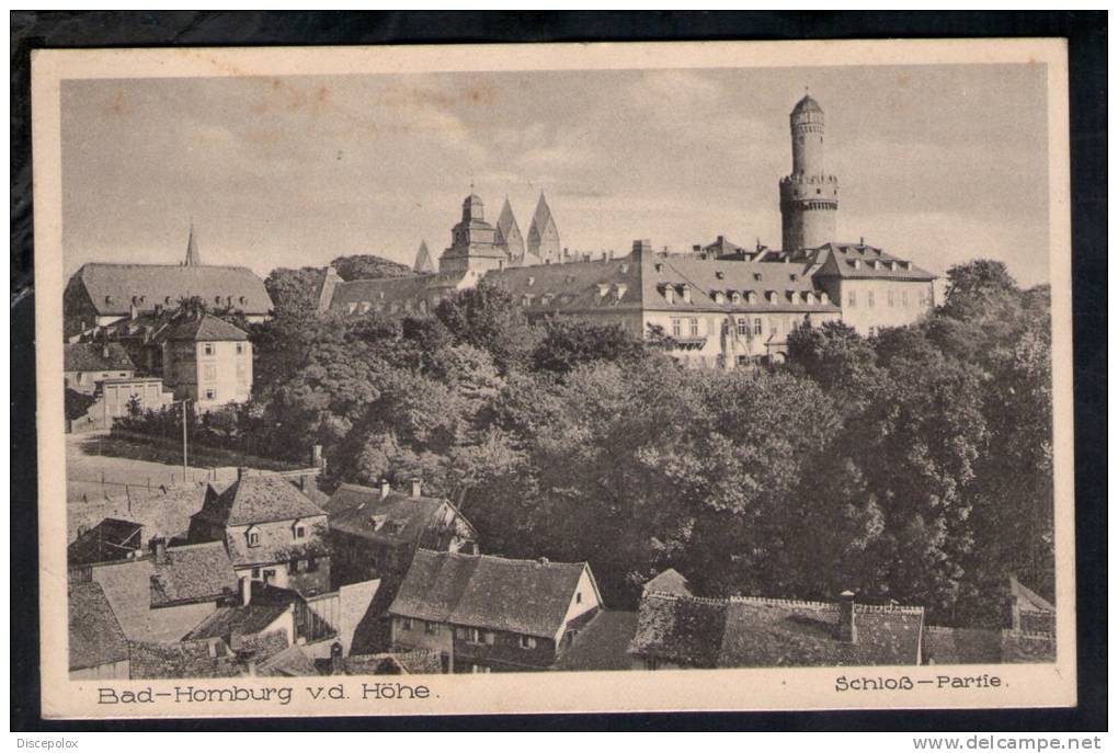 F345 Bad Homburg V.d. Hohe - Schloss, Partie - Castle, Castello, Chateau - Old Mini Card - Bad Homburg
