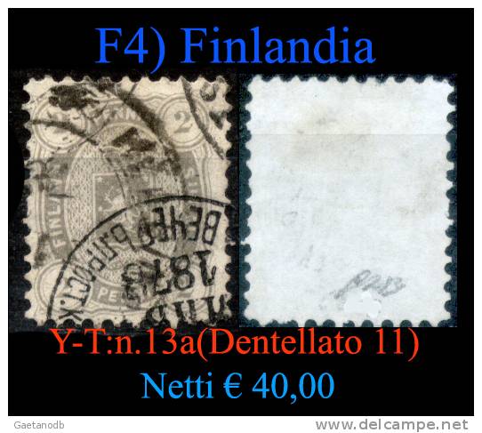 Finlandia-F004 - Used Stamps