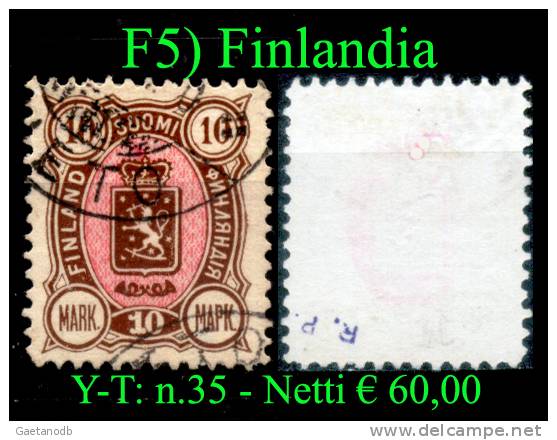 Finlandia-F005 - Used Stamps