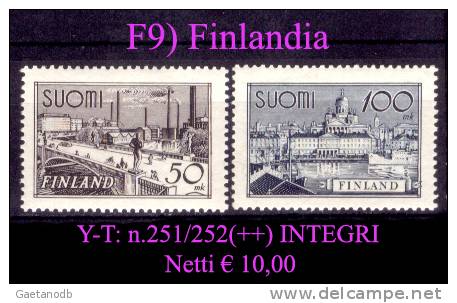 Finlandia-F009 - Neufs