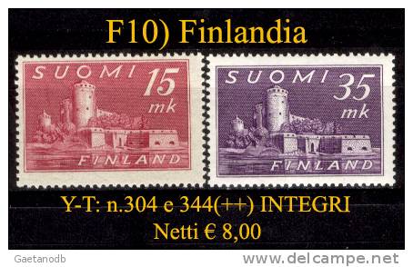 Finlandia-F010 - Unused Stamps