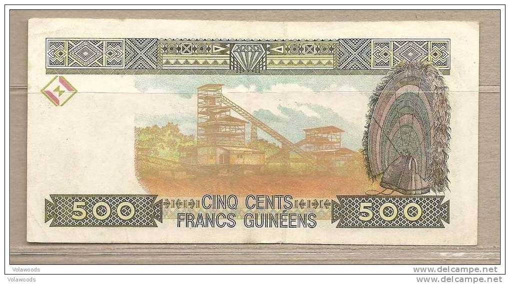 Guinea - Banconota Circolata Da 500 Franchi - 1998 - Guinée