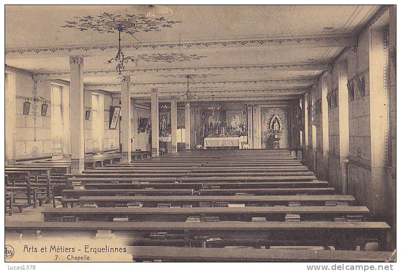 ERQUELINNES / ARTS ET METIERS / CHAPELLE / NELS N 7 / CIRC 1929 - Erquelinnes