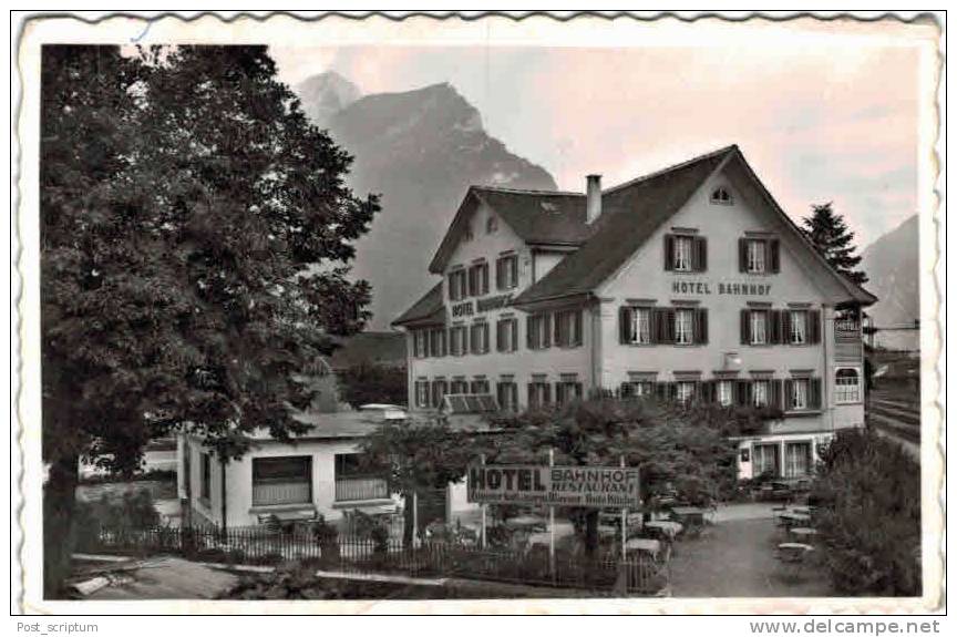 Suisse - Altdorf - Hotel BAhnhof - Prop. A. Niederberger - Dorf