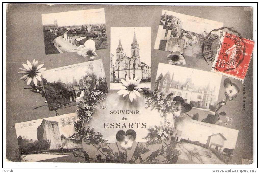 LES ESSARTS Fantaisie Souvenir (Poupin) Vendée (85) - Les Essarts