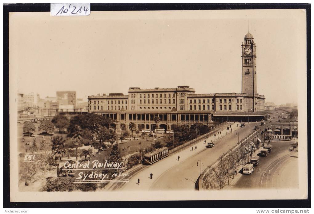 Central Railway - Sydney N. S. W.  (10´214) - Sydney