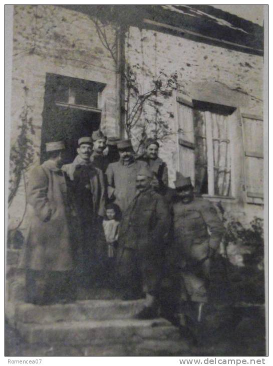 ARCY-le-PONSART (env. De FISMES, Marne) - Popote Du 82e REGIMENT D´INFANTERIE - Photo Originale - Guerre 1914-18 - WW1 - Other & Unclassified
