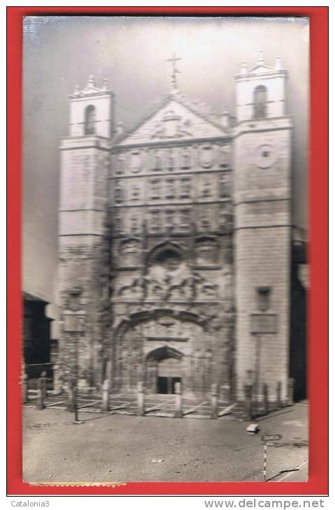 POSTAL - CARTE POSTALE -  VALLADOLID Iglesia San Pablo 1953 Nº91 - Valladolid