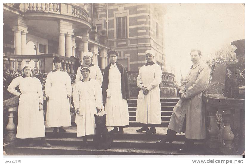 TRES BELLE CARTE PHOTO D HOPITAL DE CAMPAGNE - Equipment