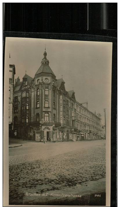 Carte Photo   Tetschen  A.E. Kamnitzerstrasse  5441 - Tchéquie