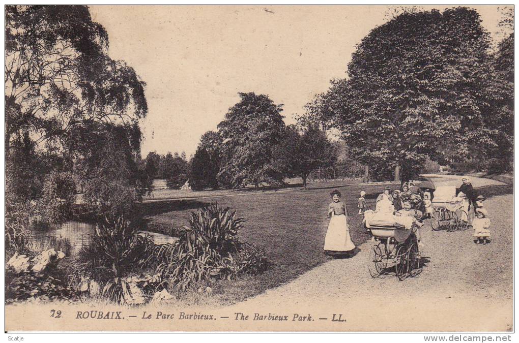 Roubaix. -  Le Parc Barbieux.  -  The Barbieux Park - Le Parcq