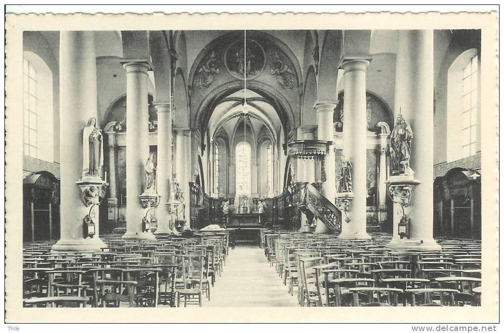 SINT-LIEVENS-HOUTEM - Binnenzicht Kerk - Sint-Lievens-Houtem