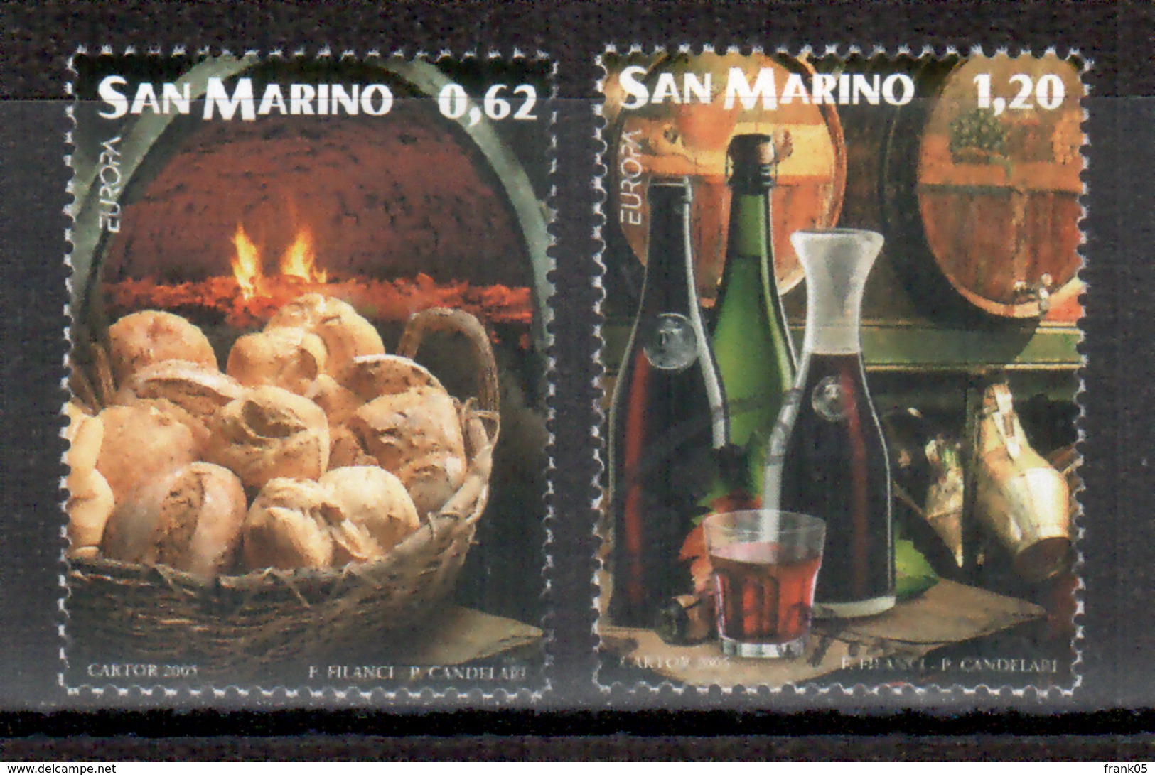 San Marino / Saint Marin 2005 Satz/set EUROPA Gestempelt/used - 2005