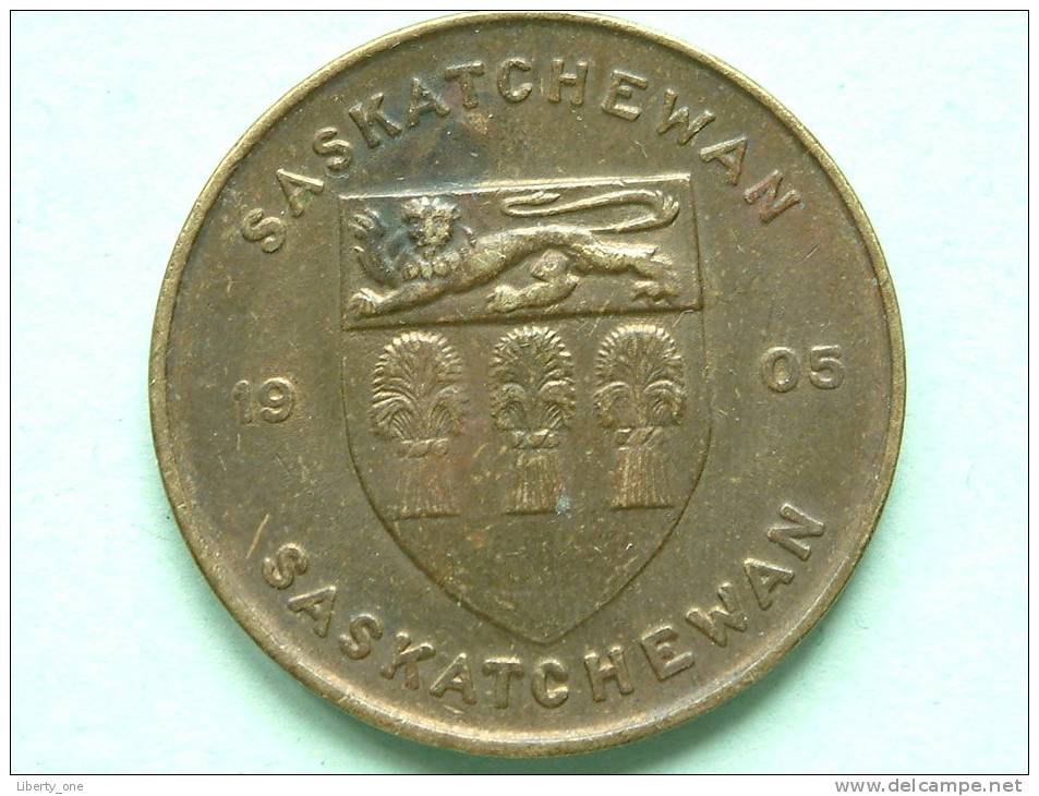 1905 SASKATCHEWAN PRAIRIE LILY TOKEN - LIS DE LA PRAIRIE ( Details, Zie Foto ) ! - Autres & Non Classés