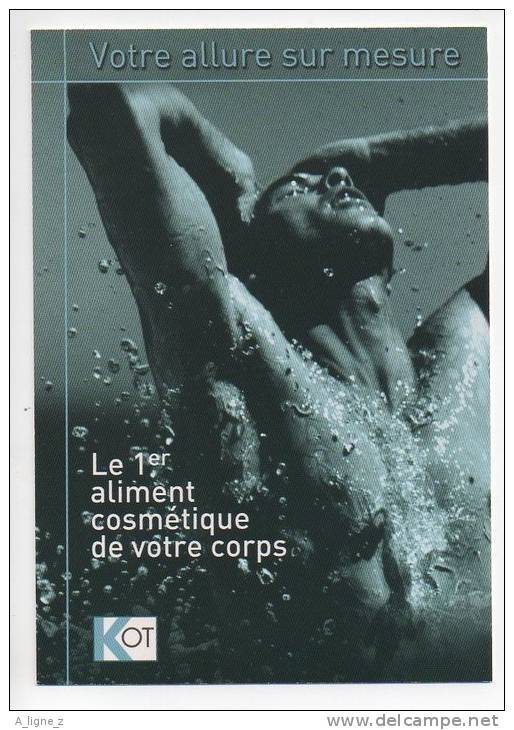 Ref 114 CPM Type Cart'com Carte à Pub SPORT Produit Alimentaire KOT Natation - Autres & Non Classés