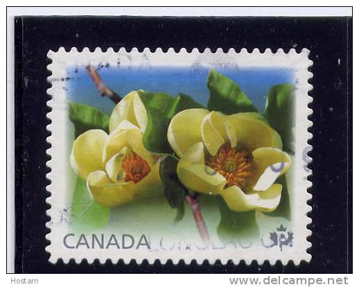 CANADA, 2013, USED ,   MAGNOLIA, SINGLE   USED - Oblitérés