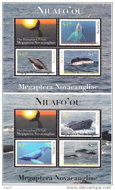 NIUAFO'OU // 2011 - Baleines - BF Neufs // Mnh - Tonga (1970-...)