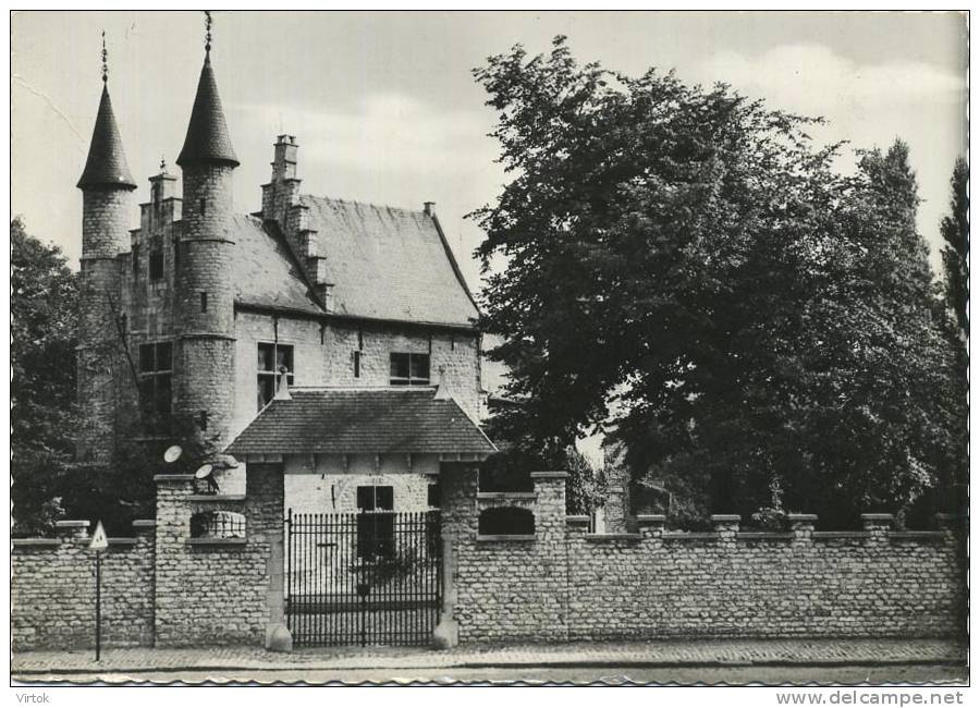 Sint- Lambrechts-Woluwe :  't Hof Van Brussel  ( Groot Formaat )  Geschreven Met Zegel - Woluwe-St-Lambert - St-Lambrechts-Woluwe