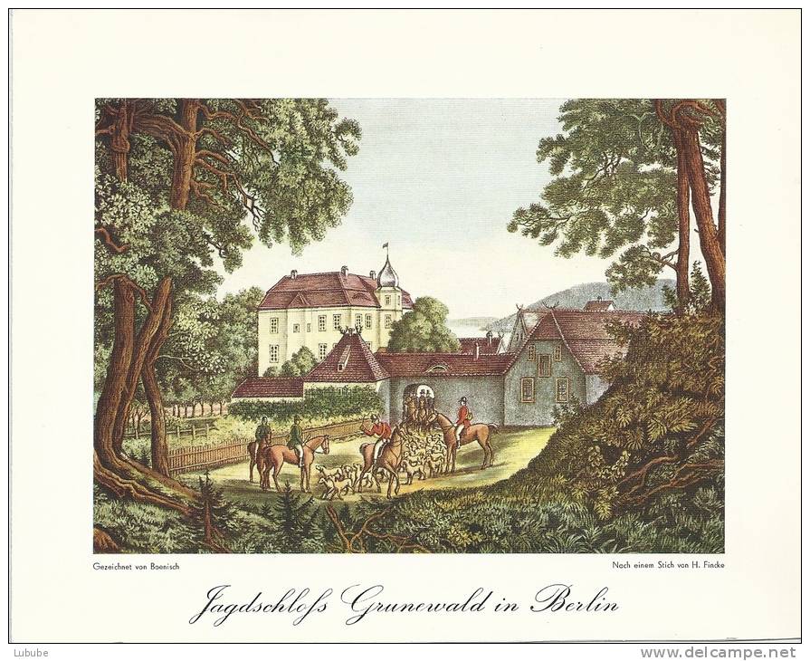 Berlin - Jagdschloss Im Grunewald Um 1550            Ca. 2000 - Grunewald