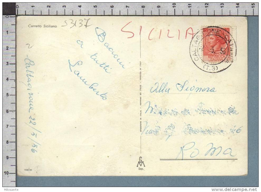 S3137 CARRETTO SICILIANO VG - Other & Unclassified