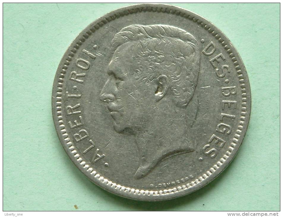 1930 - UN BELGA / 5 FRANC - Morin 382 ( For Grade, Please See Photo ) ! - 5 Francs & 1 Belga