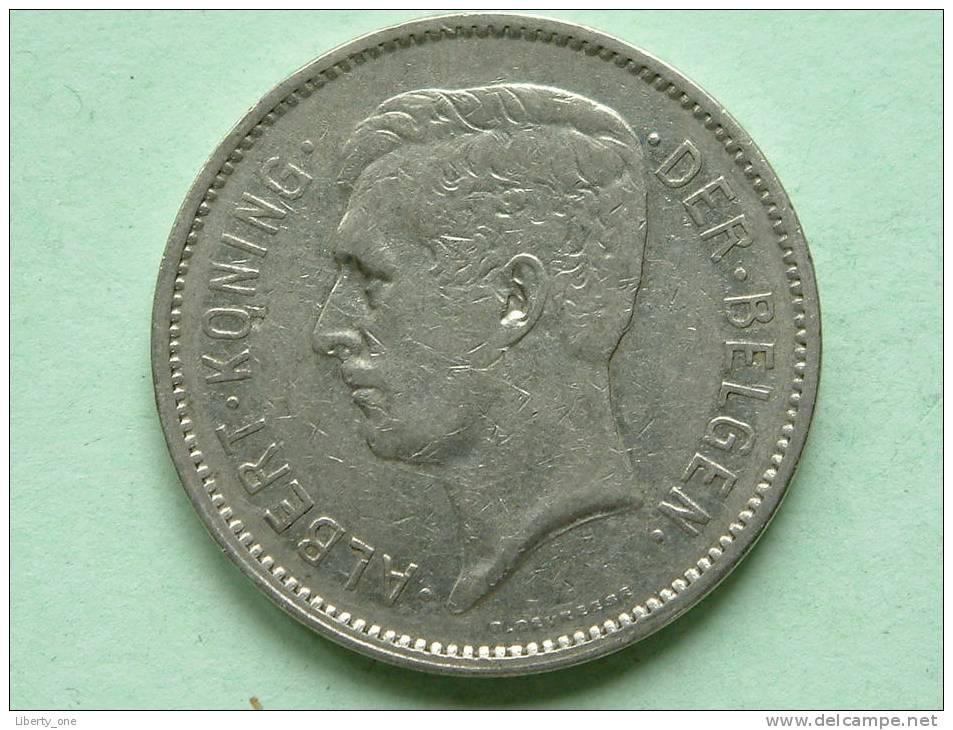 1930 - EEN BELGA / 5 FRANK - Morin 383 ( For Grade, Please See Photo ) ! - 5 Francs & 1 Belga