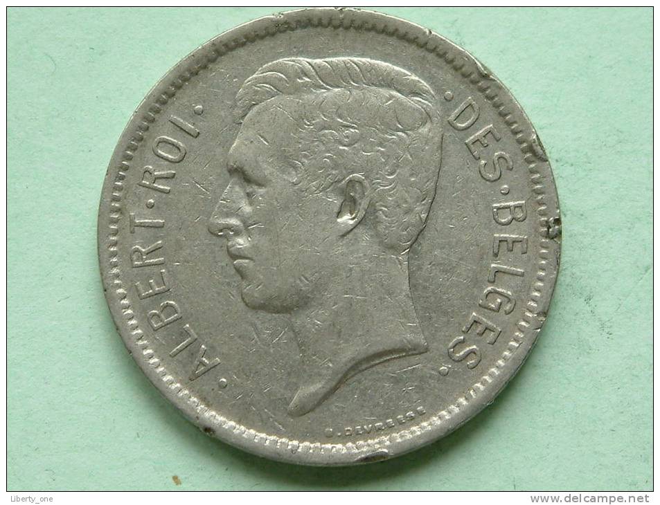 1932 - UN BELGA / 5 FRANCS - Morin 386 ( For Grade, Please See Photo ) ! - 5 Francs & 1 Belga