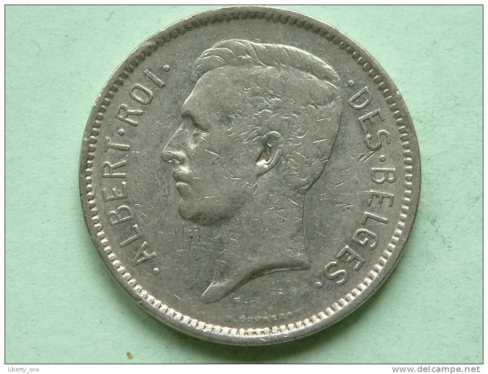 1932 - UN BELGA / 5 FRANCS - Morin 386 ( For Grade, Please See Photo ) ! - 5 Frank & 1 Belga