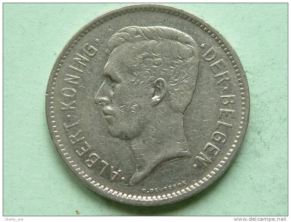 1932 - EEN BELGA / 5 FRANK - Morin 387 ( For Grade, Please See Photo ) ! - 5 Francs & 1 Belga