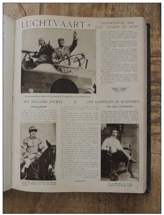 Extrait De Journal * 1921 * Luchtvaart - Aviation * Luitenant - Lieutenant * Stampe - Boin - Van Cottem * 2 P - Autres & Non Classés