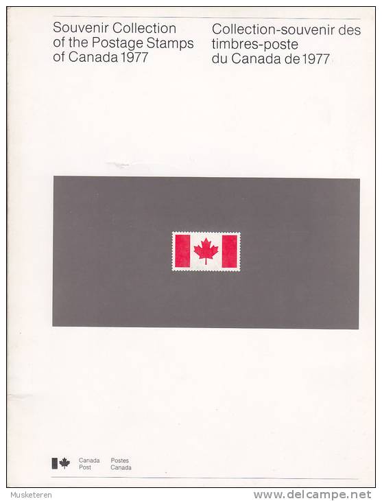 Canada Souvenir Collection Of The Postage Stamps Of Canada 1977 Collection-souvenir De Timbres-poste 1977 MNH** - Années Complètes