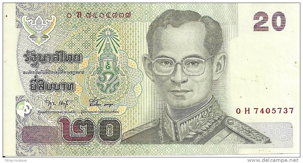 20 Baht 2003 - Tailandia