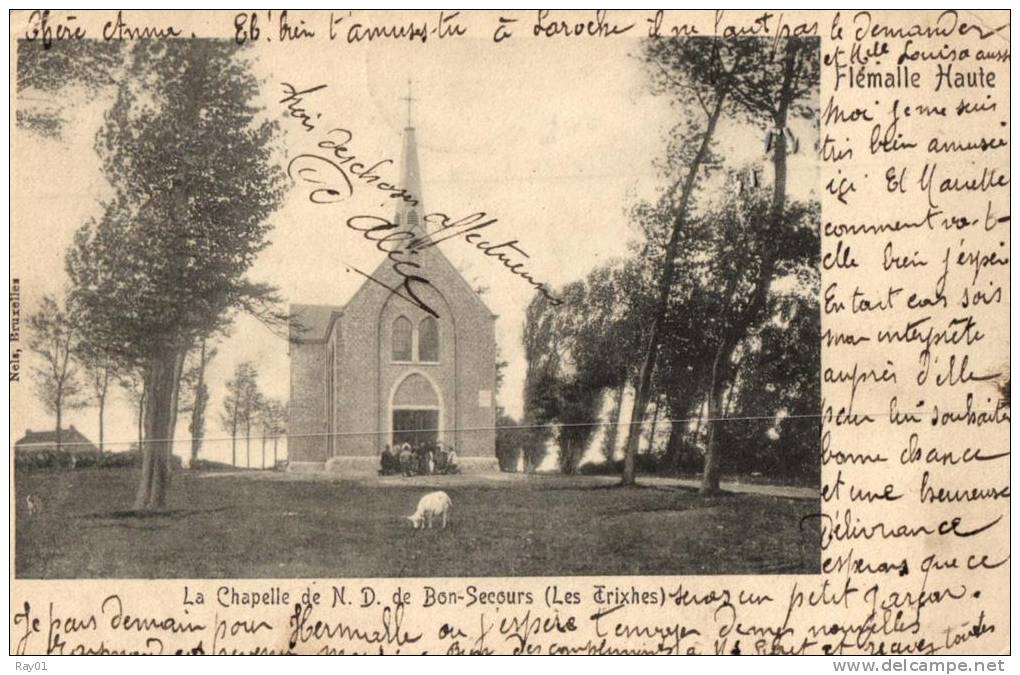 BELGIQUE - LIEGE - FLEMALLE - LES TRIXHES - La Chapelle De N.-D. De Bon-Secours. - Flémalle