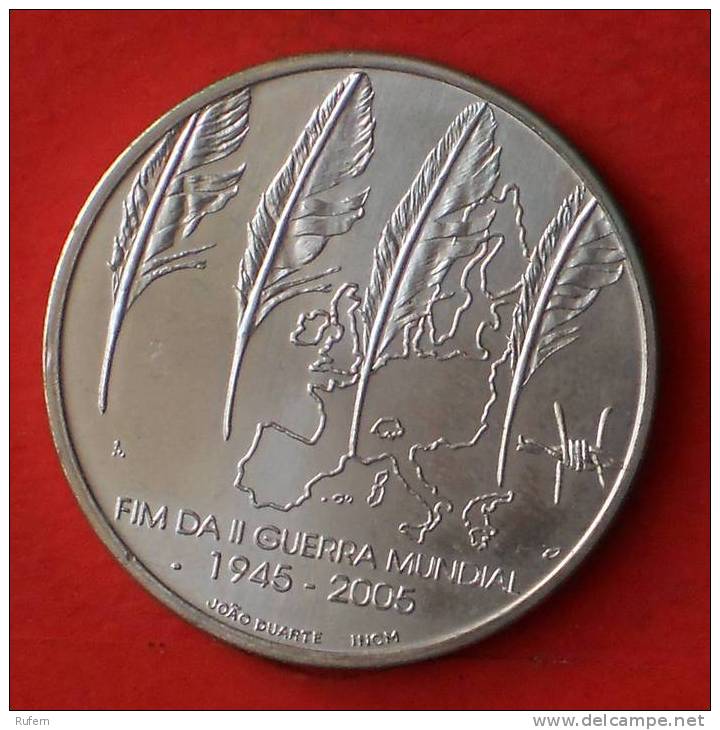 PORTUGAL  8  EUROS  2005  SILVER COIN KM# 773  -    (2154) - Portugal